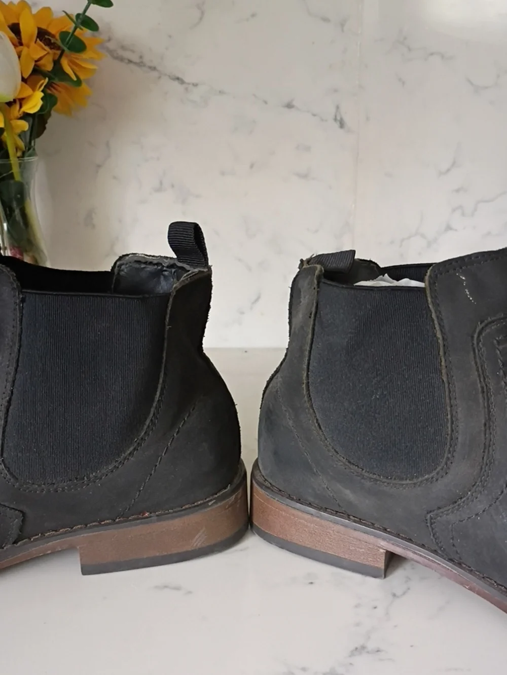 J 75 by Jump Men's Black Chelsea Boots